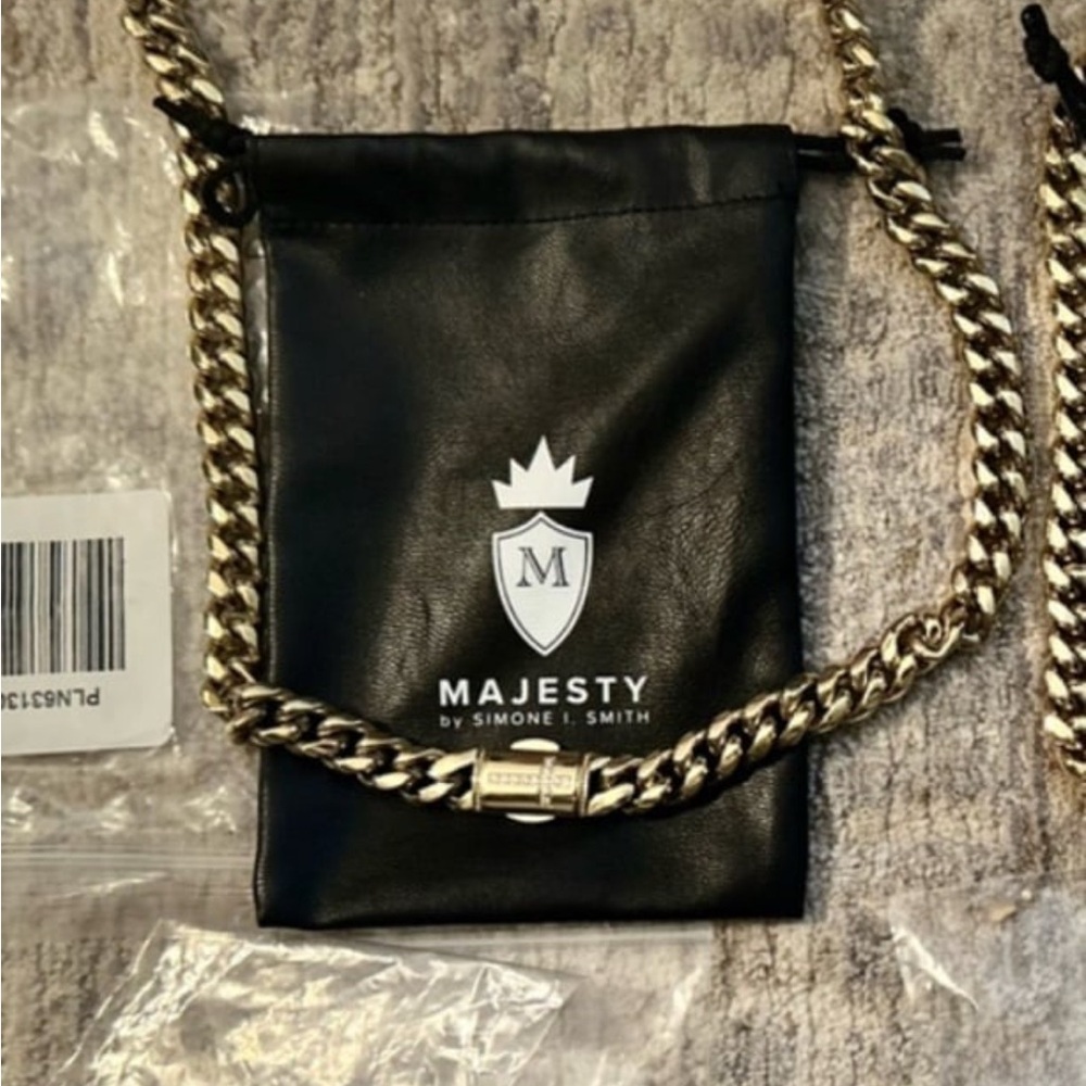 24 k gold chain. With diamond clasp